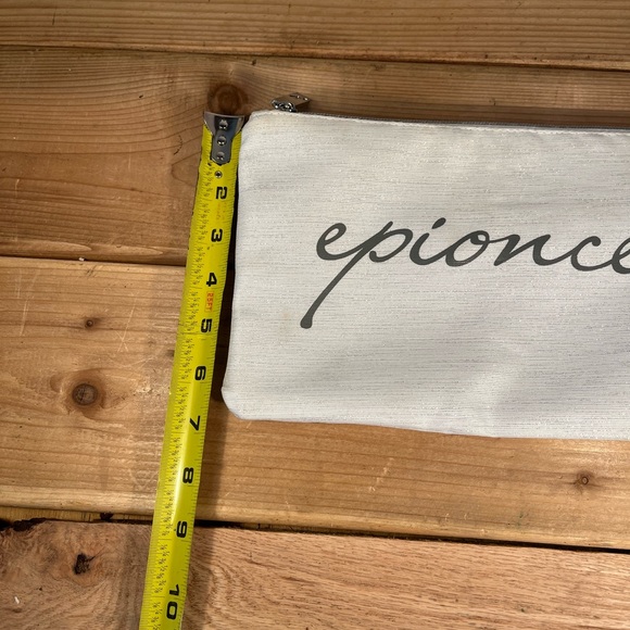 Epionce White Cosmetic Makeup Travel Pouch Bag - 11" x 7" - Picture 8 of 9